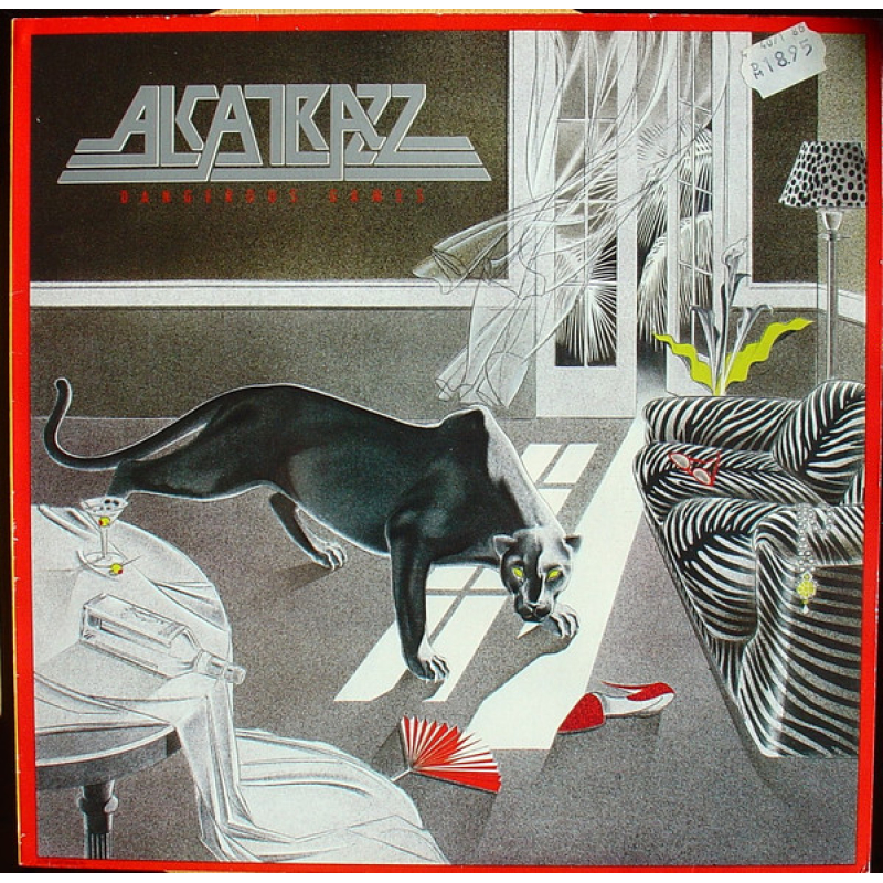 Alcatrazz – Dangerous Games (Zeer goede staat, hoes VG+ en vinyl VG+) Capitol Records – 064 24 0592 1