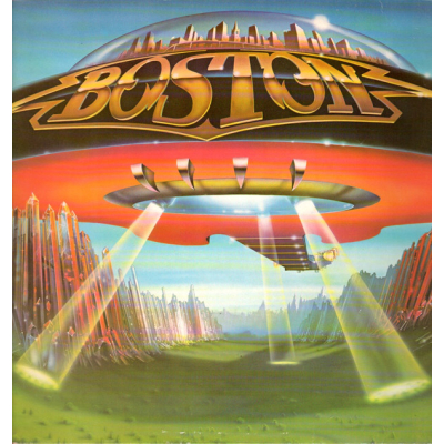  Boston ‎– Don't Look Back ( Epic ‎– EPC 86057)  (Zeer goede staat, hoes VG+ en vinyl VG+) Gatefold