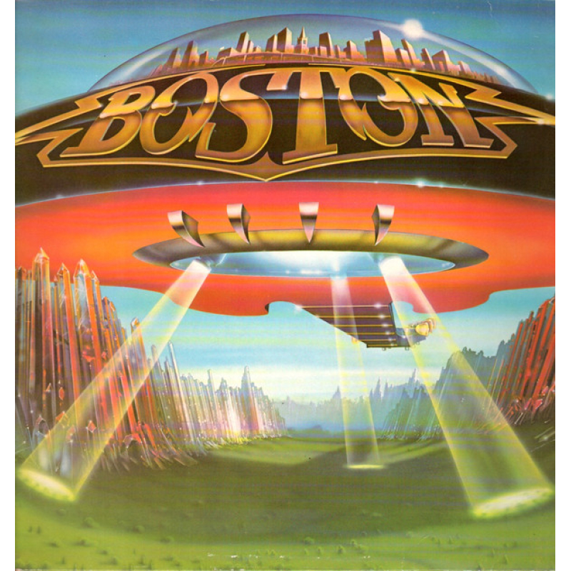 Boston ‎– Don't Look Back ( Epic ‎– EPC 86057)  (Zeer goede staat, hoes VG en vinyl VG+) Gatefold