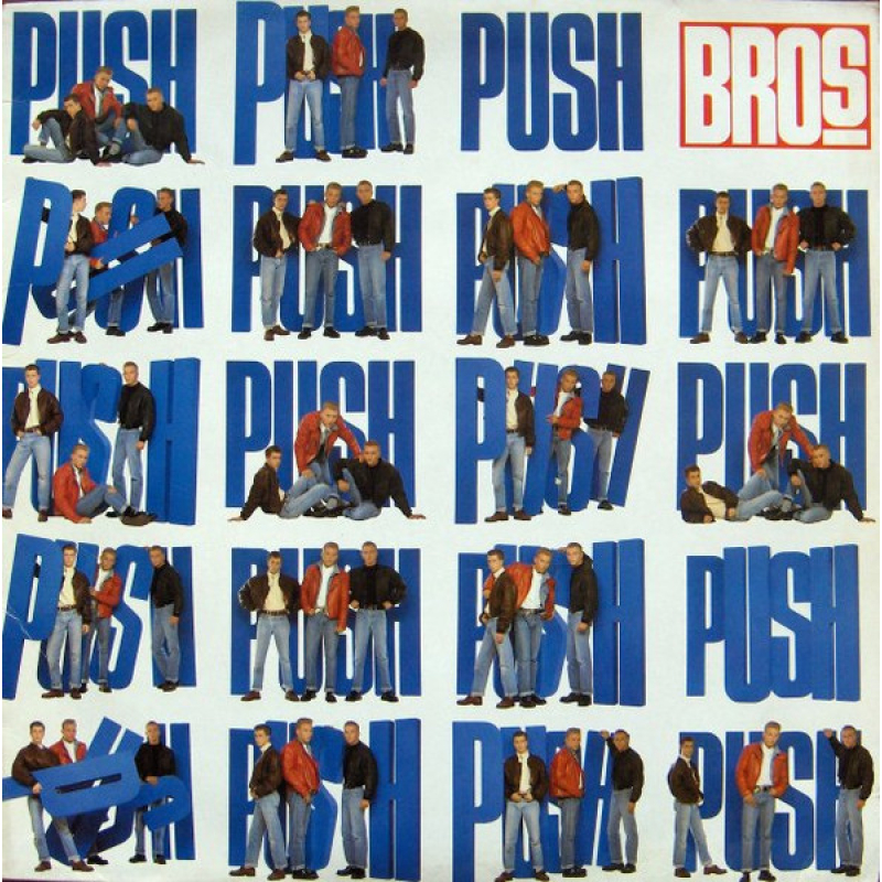 Bros – Push (CBS – 460629 1) (Zeer goede staat, hoes VG+ en vinyl VG+) 