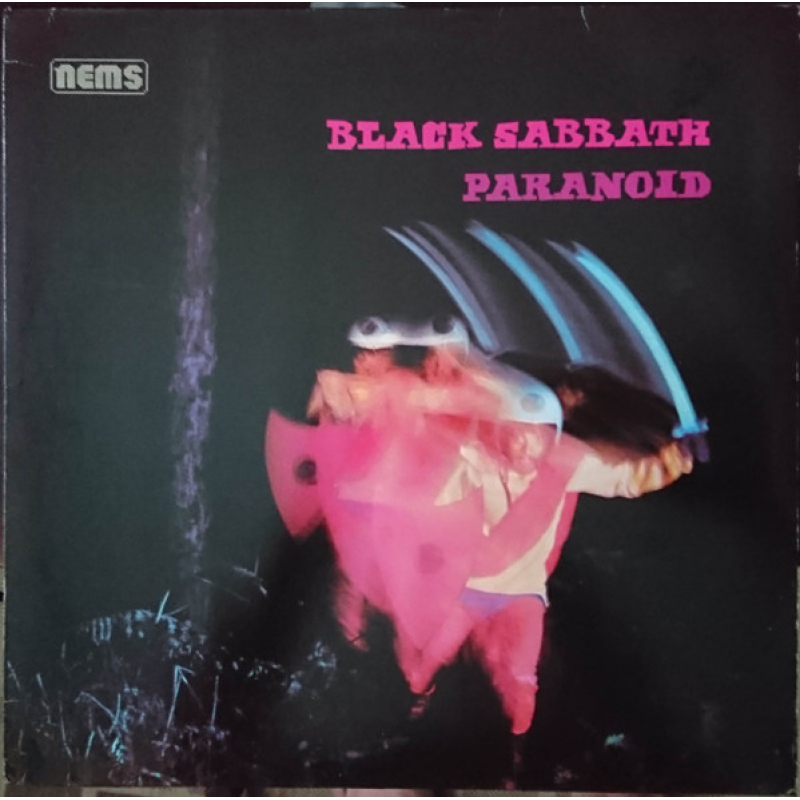  Black Sabbath ‎– Paranoid  (Zeer goede staat, hoes VG en vinyl VG+) Ariola ‎– 203.147 