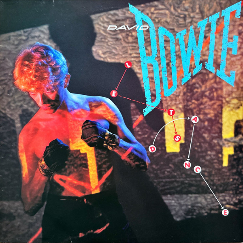  David Bowie ‎– Let's Dance (Zeer goede staat, hoes VG+ en vinyl VG+)  EMI America ‎– 1C 064-400165 