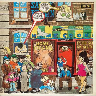 Savoy Brown – Street Corner Talking (Redelijke staat, hoes VG+ en vinyl Good) Decca – TXS 104 Savoy Brown – Street Corner Talking (Redelijke staat, hoes VG+ en vinyl Good) Decca – TXS 104