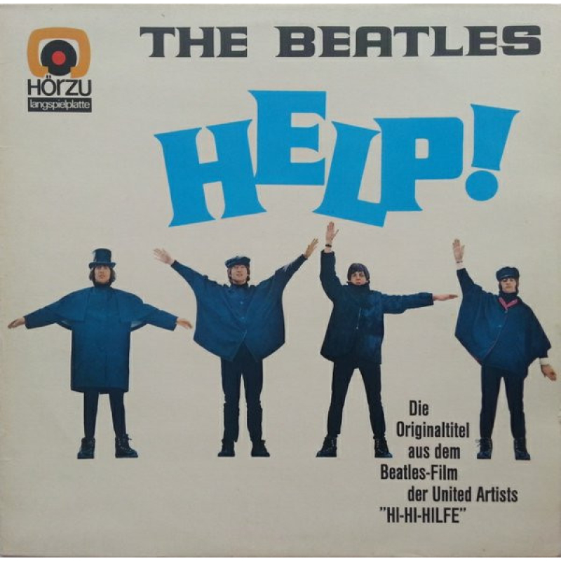  The Beatles ‎– Help!  (Zeer goede staat, hoes VG+ en vinyl VG)  HÖR ZU ‎– SHZE 162 