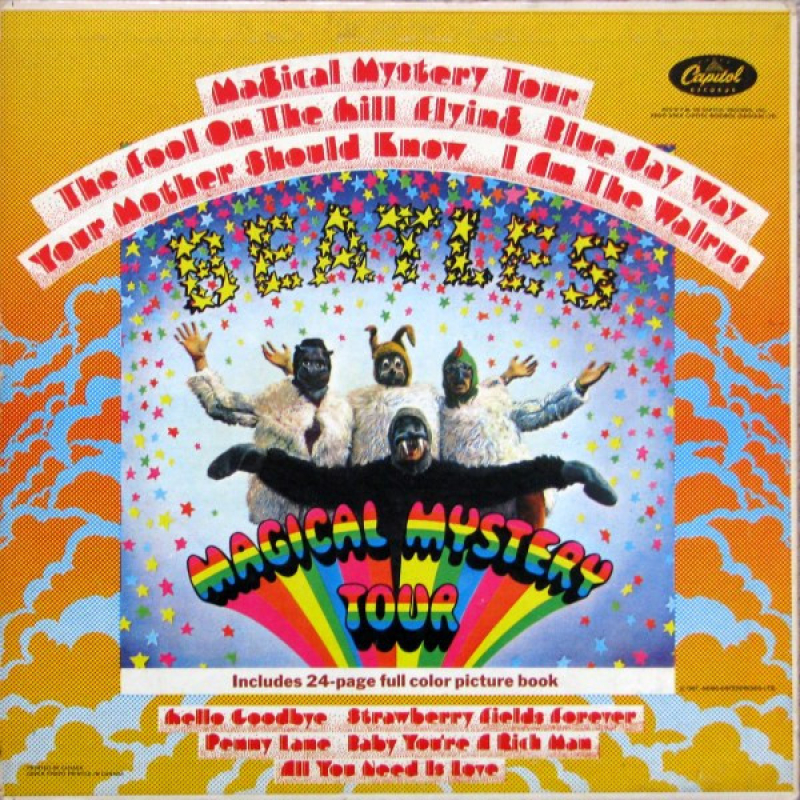 The Beatles – Magical Mystery Tour (Zeer goede staat, hoes Good en vinyl VG+ with booklet) Capitol Records – SMAL 2835