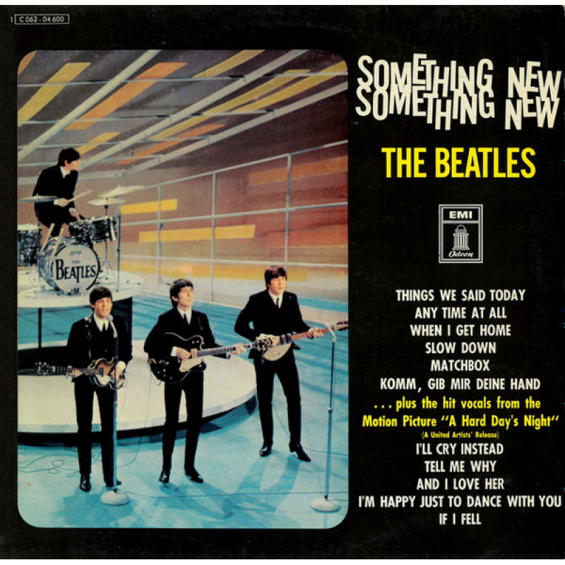 The Beatles ‎– Something New (Zeer goede staat, hoes VG+ en vinyl VG+) Odeon ‎– 1C 062 - 04 600 