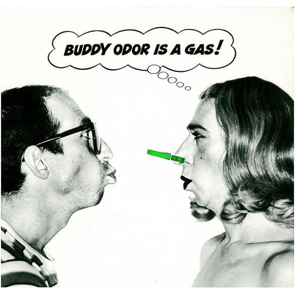 The Buddy Odor Stop – Buddy Odor Is A Gas! (Zeer goede staat, hoes VG+ en vinyl VG+) Ariola – 200 931 incl. sticker