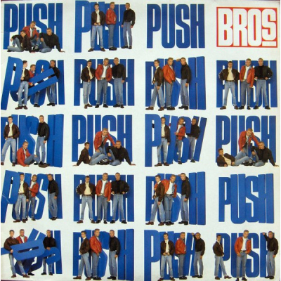 Bros – Push (CBS – 460629 1) (Zeer goede staat, hoes VG+ en vinyl VG+) Bros – Push (CBS – 460629 1) (Zeer goede staat, hoes VG+ en vinyl VG+)