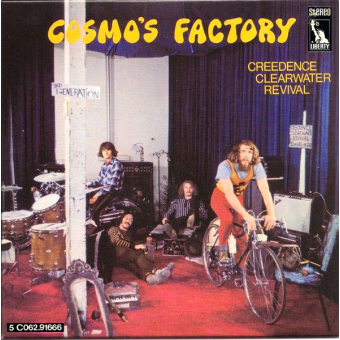 Creedence Clearwater Revival – Cosmo's Factory (Goede staat, hoes VG en vinyl VG)