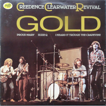 Creedence Clearwater Revival – Creedence Gold (Zeer goede staat, hoes VG+ en vinyl VG+) Music For Pleasure – 1A022-58089