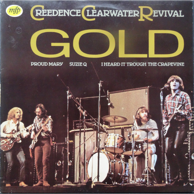 Creedence Clearwater Revival – Creedence Gold (Zeer goede staat, hoes VG+ en vinyl VG+) Music For Pleasure – 1A022-58089
