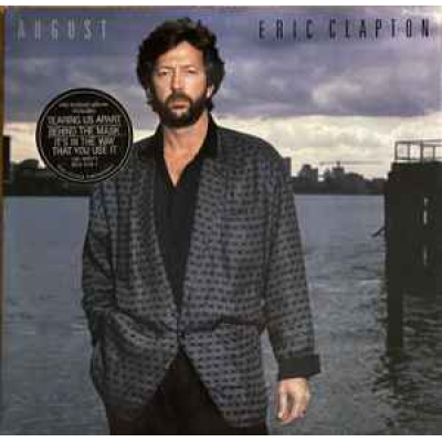 Eric Clapton - August (LP, Album, Gat) (Zeer goede staat, hoes VG+ en vinyl VG+) Duck Records ‎– 925 476-1