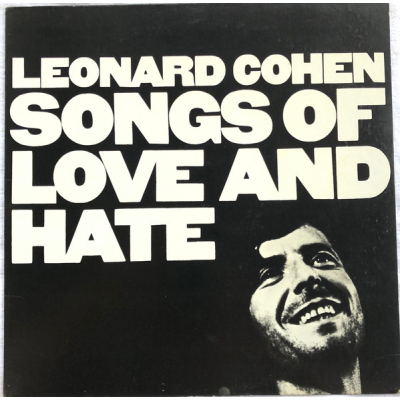  Leonard Cohen ‎– Songs Of Love And Hate ( Columbia ‎– C 30103  no booklet) (Zeer goede staat, hoes VG+ en vinyl VG+)