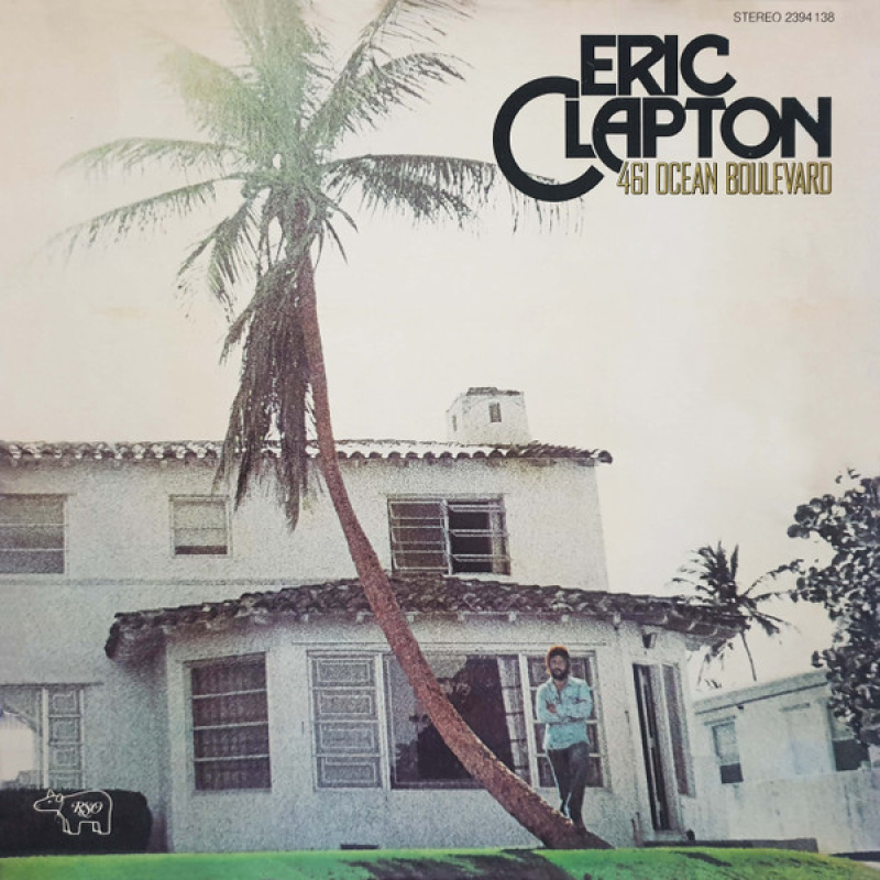  Eric Clapton ‎– 461 Ocean Boulevard ((Zeer goede staat, hoes VG en vinyl VG+) l RSO ‎– 2394 138 