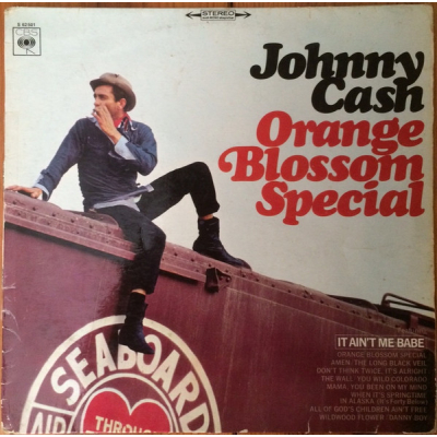  Johnny Cash ‎– Orange Blossom Special  (Zeer goede staat, hoes VG+ en vinyl VG)  CBS ‎– S 62501