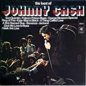 Johnny Cash ‎– The Best Of Johnny Cash (Zeer goede staat, hoes Good+ en vinyl VG+)  CBS ‎– CBS S 65846