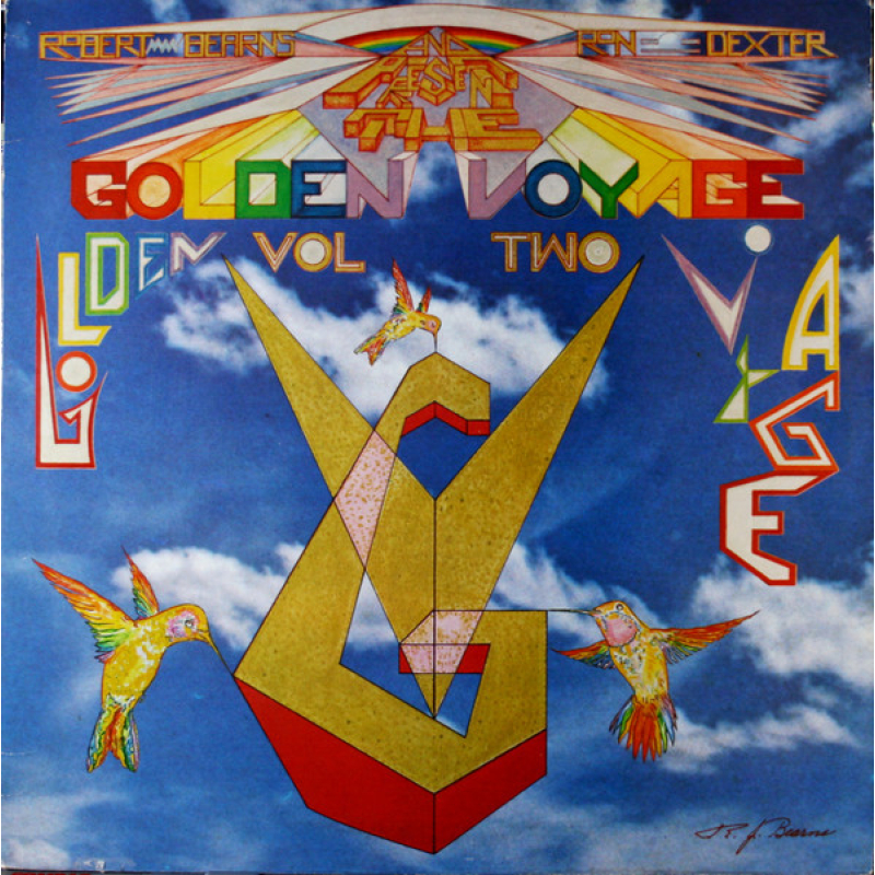  Robert Bearns & Ron Dexter ‎– The Golden Voyage Vol. Two (Zeer goede staat, hoes VG+ en vinyl VG+) Awakening Productions ‎– GV2 