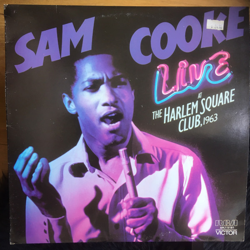 Sam Cooke – Live At The Harlem Square Club 1963 (Zeer goede staat, hoes VG+ en vinyl VG+) RCA – APL1 5181