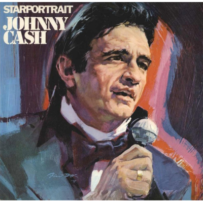  Johnny Cash ‎– Starportrait (Zeer goede staat, hoes VG+ en vinyl VG)  Gat. 2LP CBS ‎– S 67201 