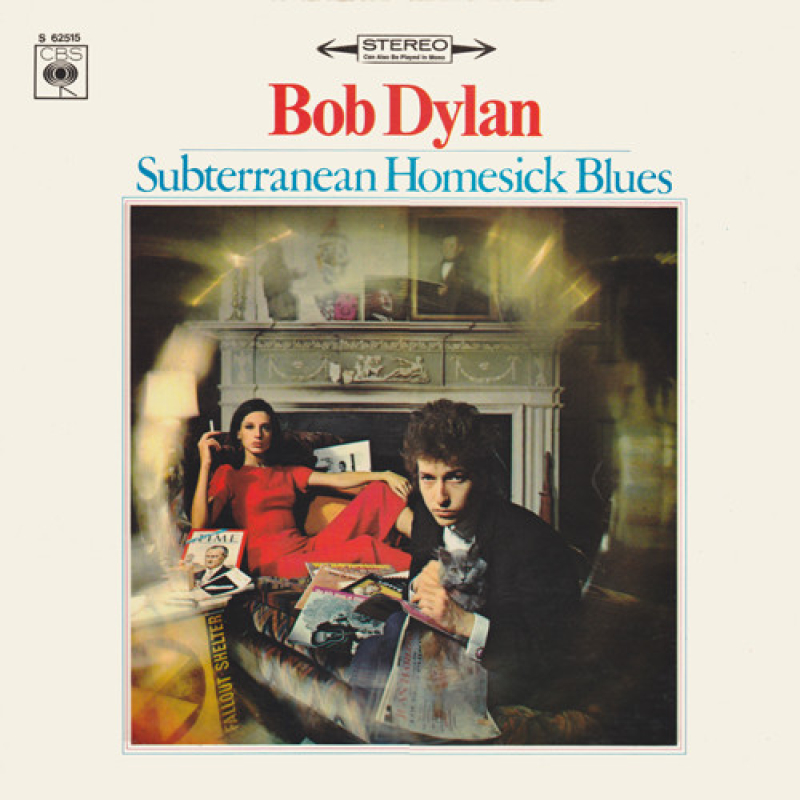  Bob Dylan ‎– Subterranean Homesick (Goede staat, hoes Good Plus en vinyl VG)  CBS ‎– S 62515