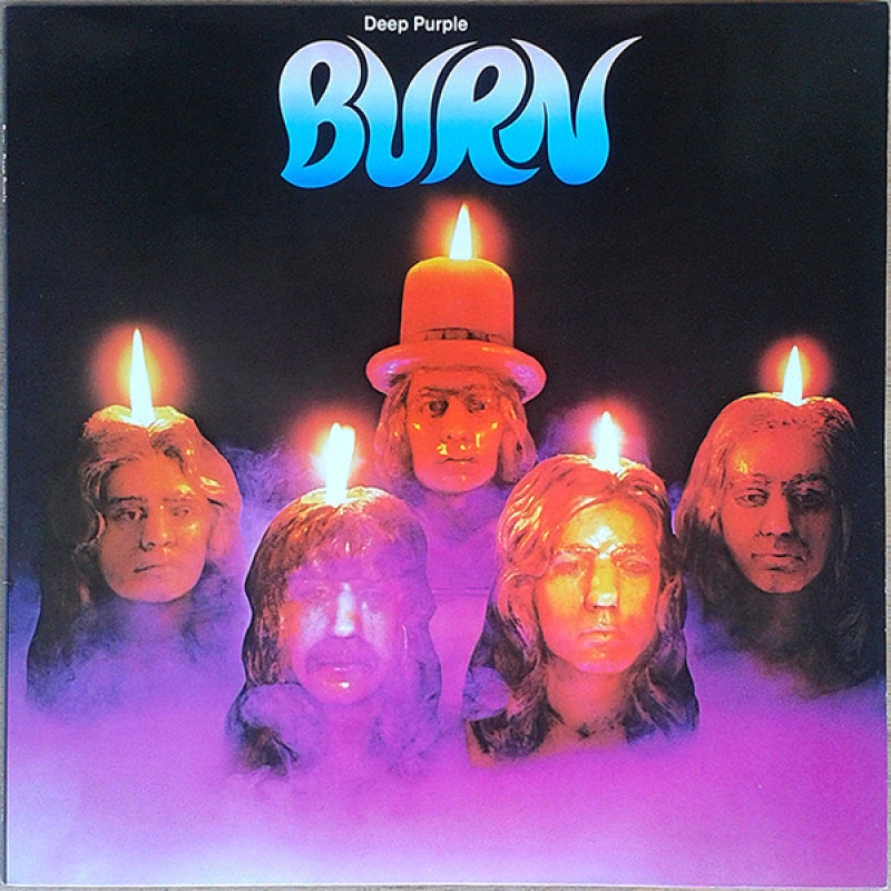  Deep Purple ‎– Burn  (Zeer goede staat, hoes VG+ en vinyl VG+)  Purple Records ‎– 1C 072-94 837