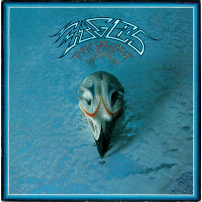 Eagles – Their Greatest Hits 1971-1975 (Zeer goede staat, hoes G+ en vinyl VG+) 	Asylum Records – AS 53017