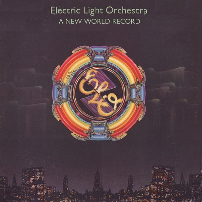  Electric Light Orchestra ‎– A New World Record (Goede staat, hoes G en vinyl VG +)  United Artists Records ‎– 5C 062-98423