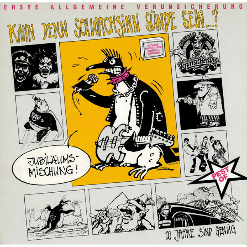 Erste Allgemeine Verunsicherung - Kann Denn Schwachsinn Sünde Sein...? ((2LP) EMI Columbia Austria ‎– 12C 2LP 198-7 91102 1 DMM) (Zeer goede staat, hoes VG+ en vinyl VG+)