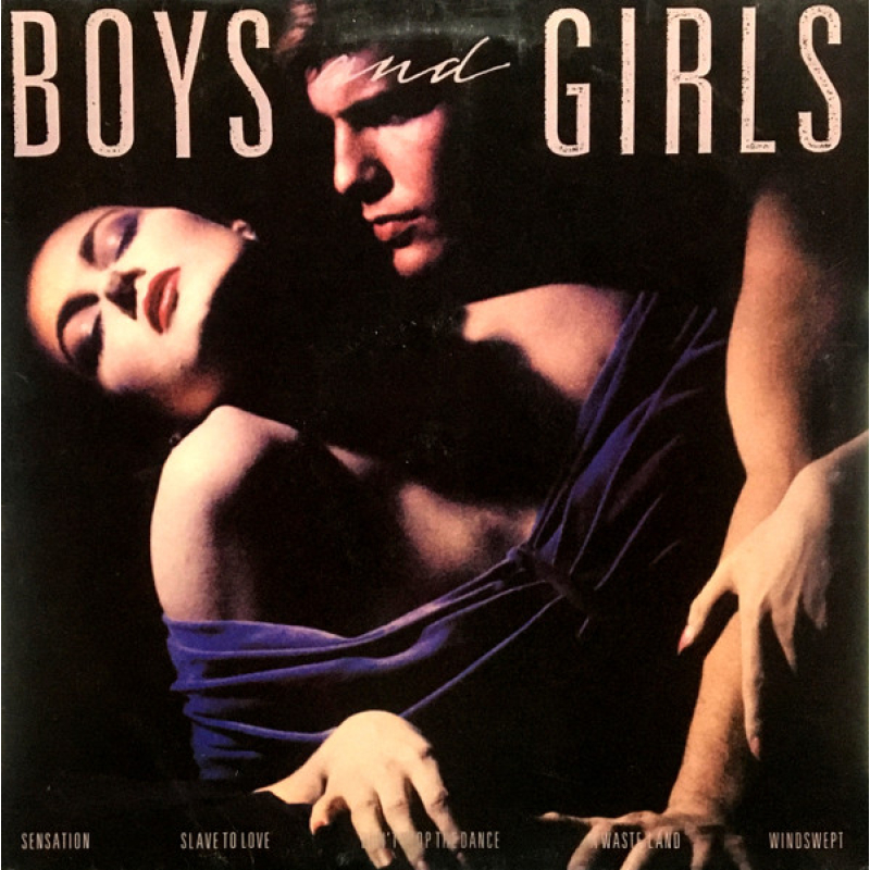  Bryan Ferry ‎– Boys And Girls  (Zeer goede staat, hoes VG+ en vinyl VG+) EG ‎– 825 659-1 