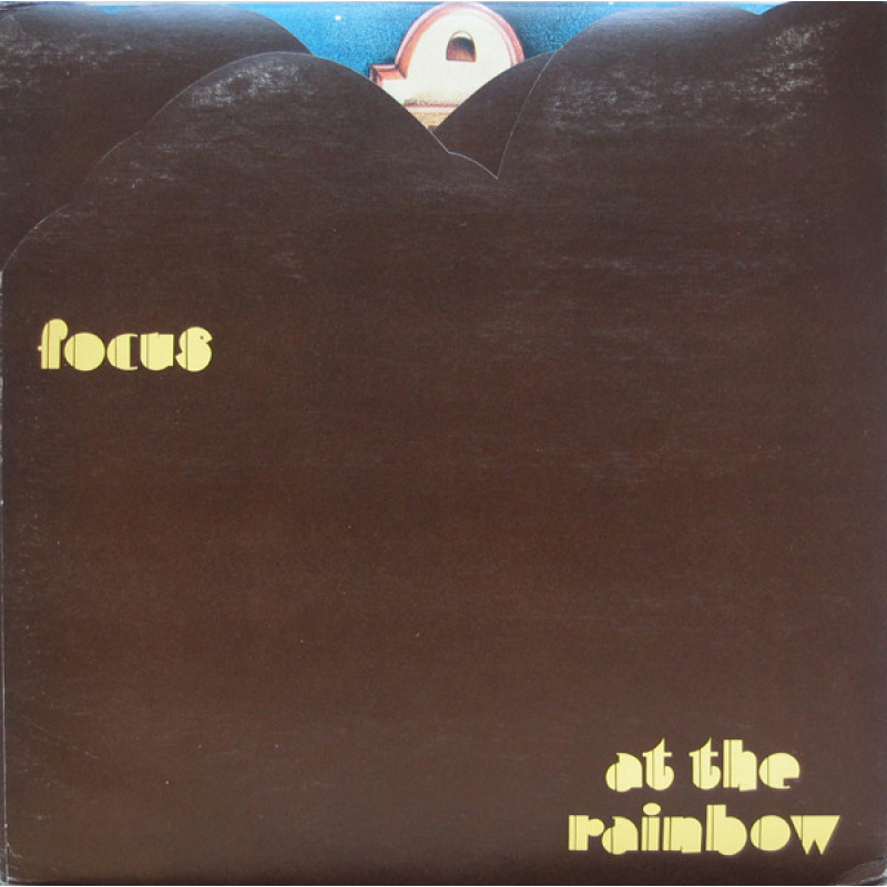 Focus  ‎– At The Rainbow  (Zeer goede staat, hoes VG en vinyl VG)