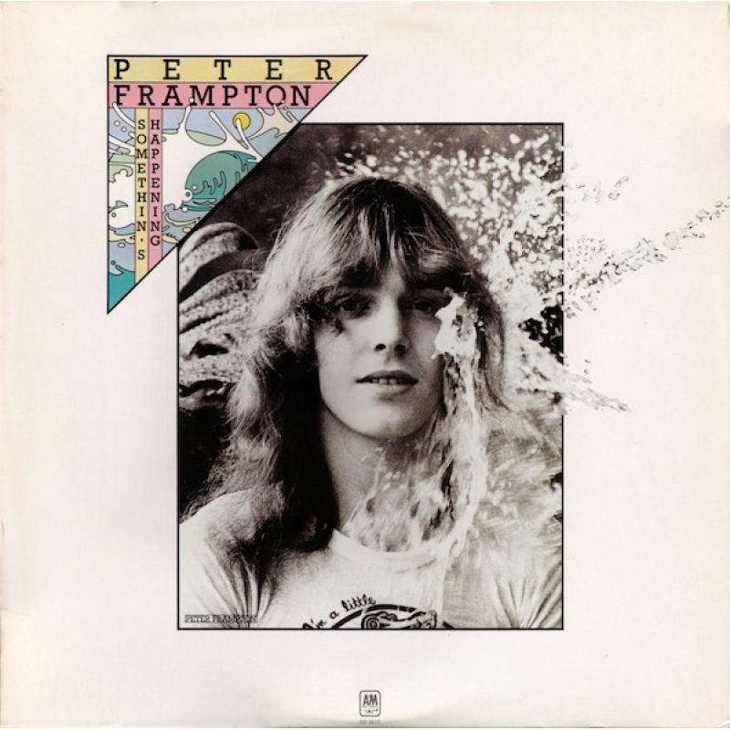  Peter Frampton ‎– Somethin's Happening (Goede staat, hoes Good en vinyl VG+) A&M Records ‎– SP-3619 