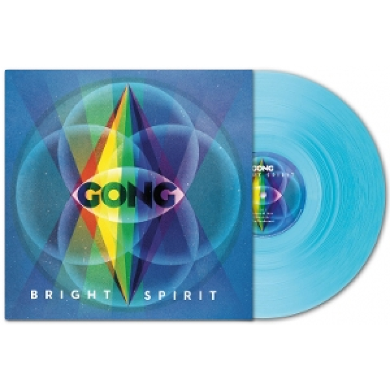 Gong - Bright Spirit (transparant, turkoois vinyl ) Release 13-03
