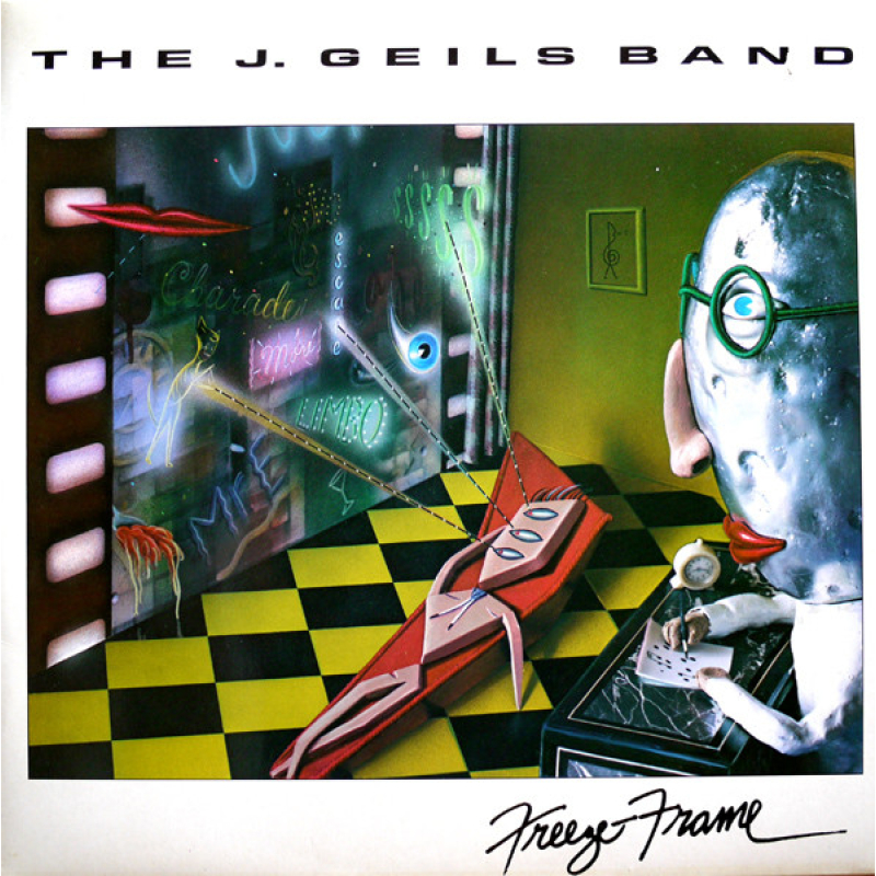  The J. Geils Band ‎– Freeze-Frame (Zeer goede staat, hoes VG+ en vinyl VG+)  EMI America ‎– 1A 064-400064 