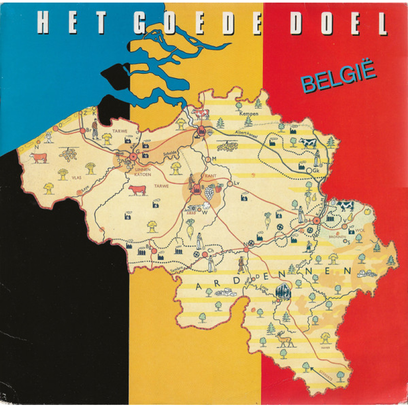  Het Goede Doel ‎– België (Zeer goede staat, hoes VG+ en vinyl VG+) CNR ‎– 655.163 