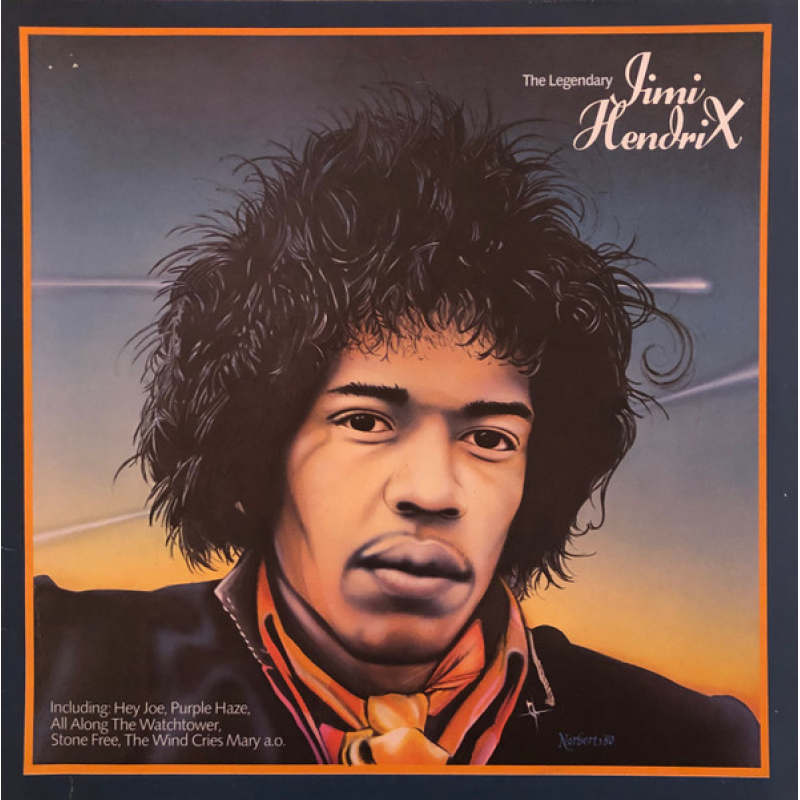  Jimi Hendrix ‎– The Legendary Jimi Hendrix  (Zeer goede staat, hoes VG+ en vinyl VG+)  Polydor ‎– 2490 156 