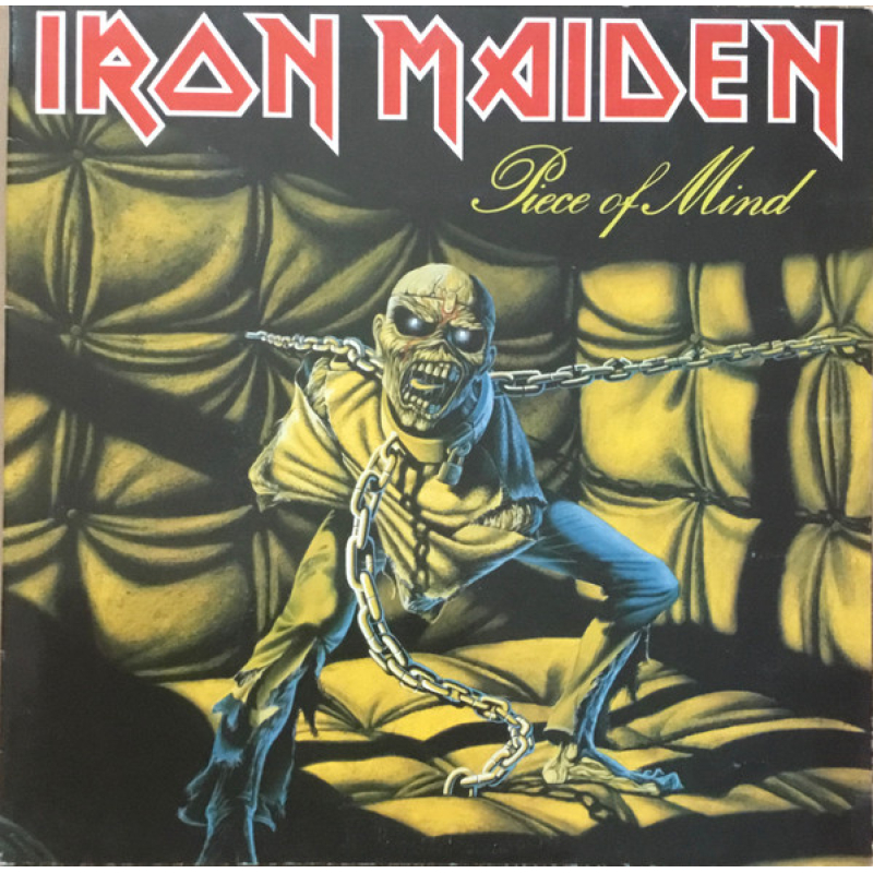  Iron Maiden ‎– Piece Of Mind (Zeer goede staat, hoes VG+ en vinyl VG+) EMI ‎– 1A 064-07724 