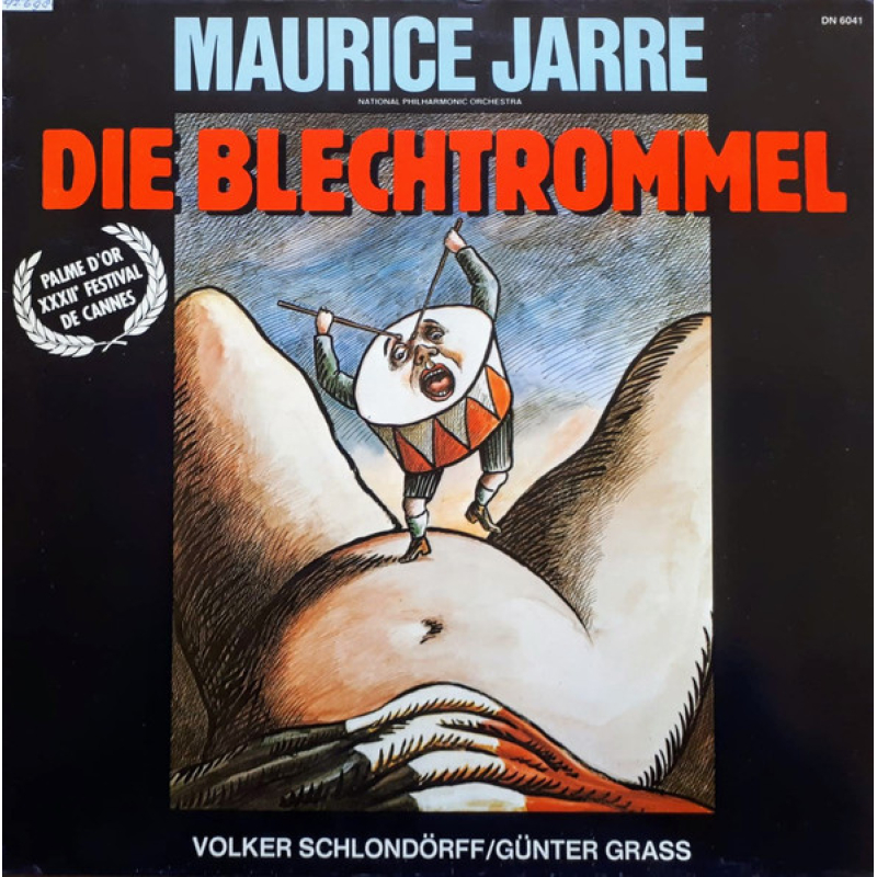 Maurice Jarre – Die Blechtrommel (Zeer goede staat, hoes VG+ en vinyl VG+) Dominion Records – DN 6041