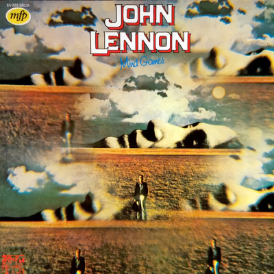 John Lennon - Mind Games (Zeer goede staat, hoes VG+ en vinyl VG+) Music For Pleasure – 1A 022-58136