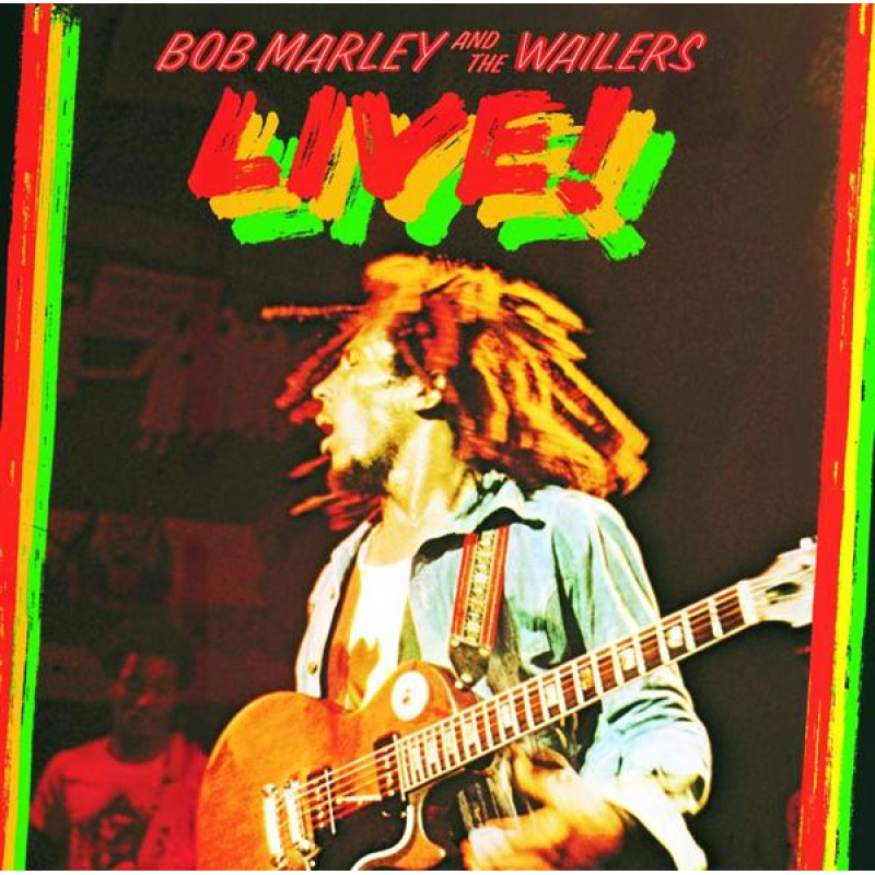 Bob Marley And The Wailers - Live!  (Goede staat, hoes Good en vinyl VG)
