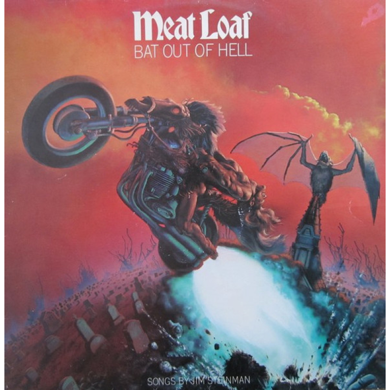 Meat Loaf – Bat Out Of Hell	(Epic – EPC 82419) (Zeer goede staat, hoes VG en vinyl VG+)