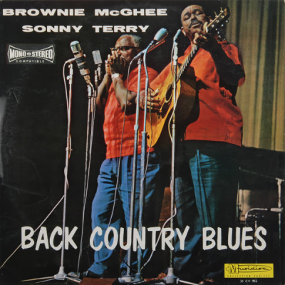  Brownie McGhee Et Sonny Terry ‎– Back Country Blues (Zeer goede staat, hoes VG+ en vinyl VG)  Musidisc ‎– CV 956 
