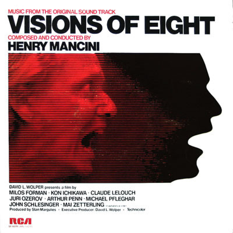 Henry Mancini – Visions Of Eight (Original Soundtrack) (Zeer goede staat, hoes VG+ en vinyl VG+) 	RCA – SF 8379