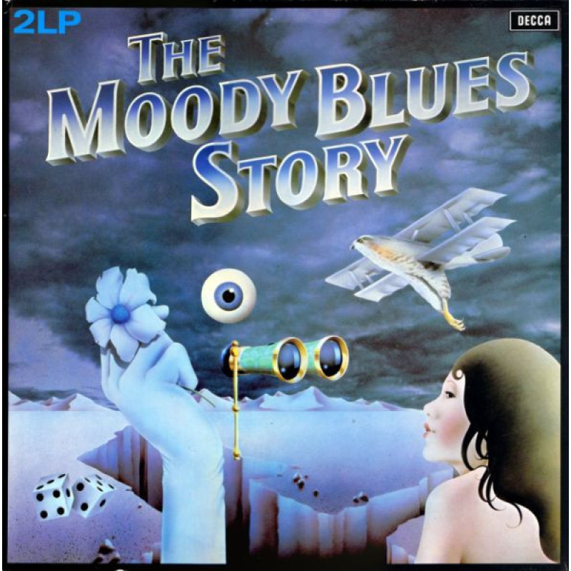  The Moody Blues ‎– The Moody Blues Story (2LP) (Zeer goede staat, hoes VG+ en vinyl VG+) Decca ‎– 6641 913 