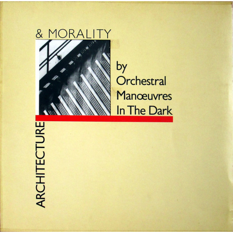 Orchestral Manoeuvres In The Dark – Architecture & Morality  (Zeer goede staat, hoes VG+ en vinyl VG+) Dindisc – 204 016-320