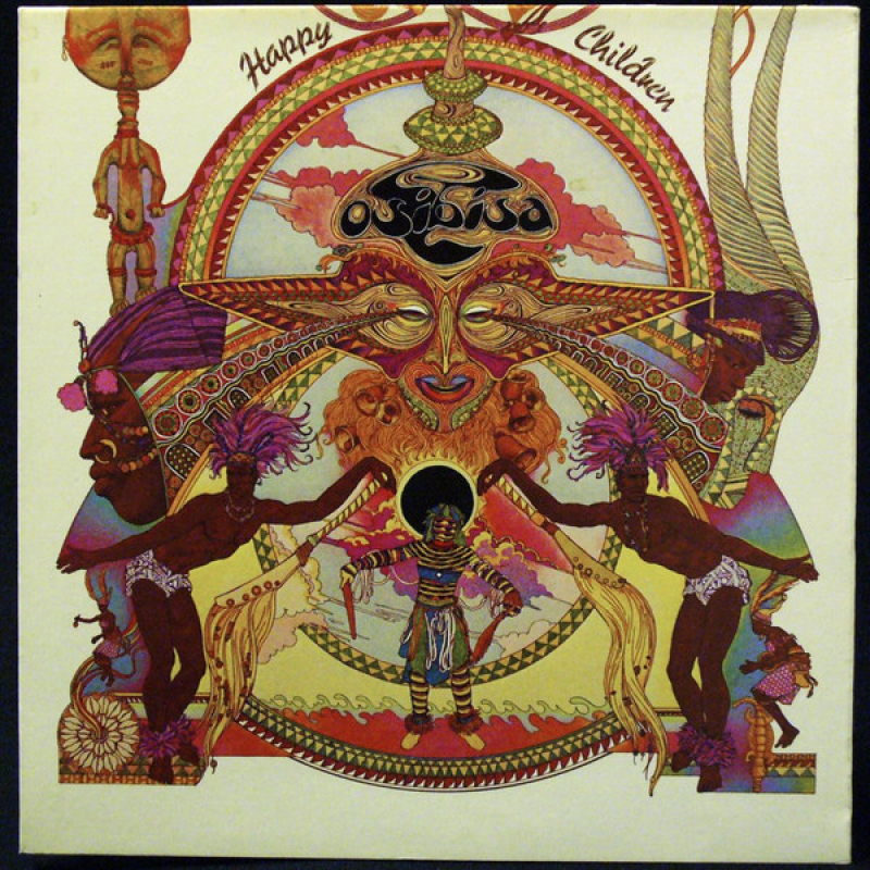  Osibisa ‎– Happy Children (Zeer goede staat, hoes G+ en vinyl VG)  Warner Bros. Records ‎– WB 56 022 