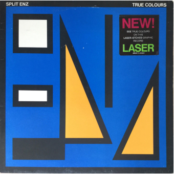 Split Enz ‎– True Colours (Zeer goede staat, hoes VG+ en vinyl VG+)  A&M Records ‎– AMLH 64822