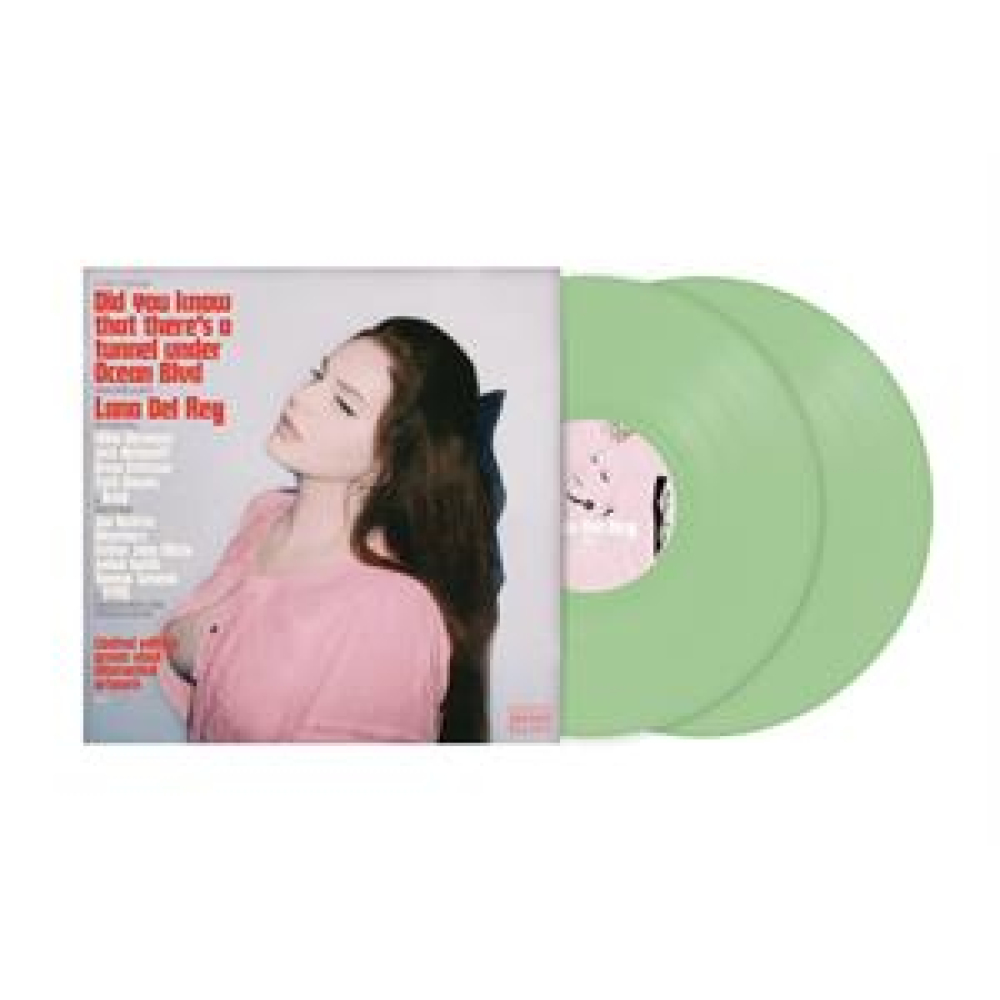 Lana Del Rey - Did You Know That There's a Tunnel Under Ocean Blvd (2LP,Indie Only, Limited Edition,  Green Vinyl) 