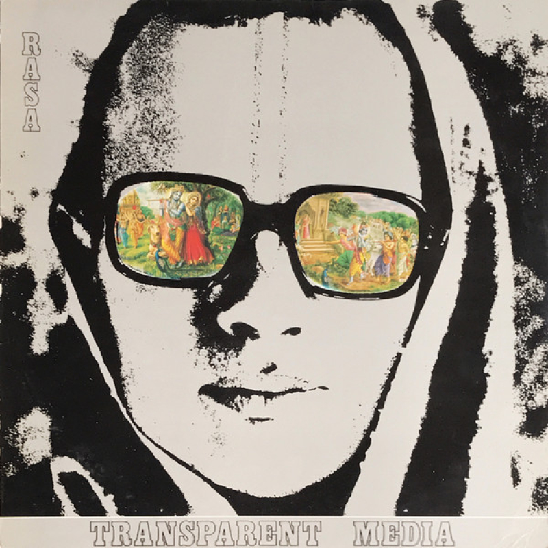  Rasa ‎– Transparent Media  (Zeer goede staat, hoes VG+ en vinyl VG+) Lotus Eye Records ‎– BBT-S-21 