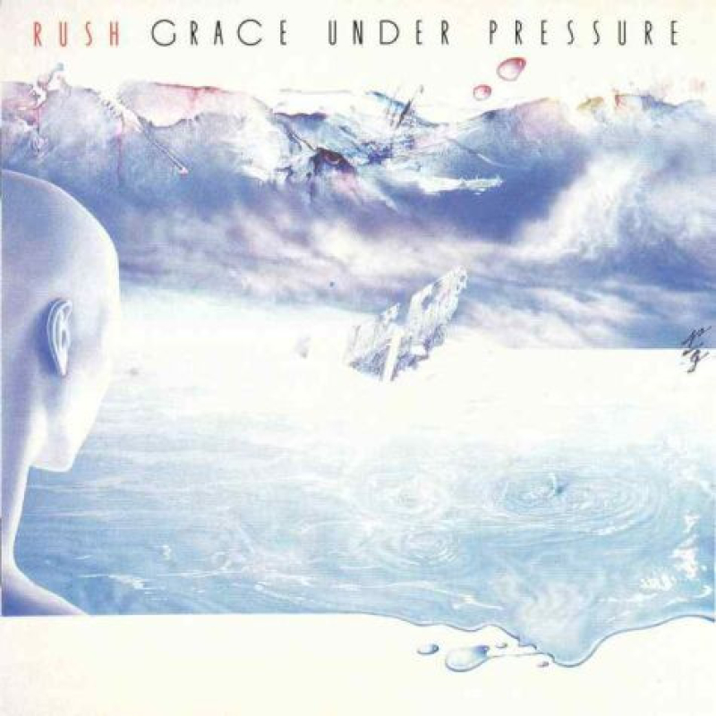 Rush – Grace Under Pressure (Zeer goede staat, hoes VG+ en vinyl VG+) 	Mercury – 818 476-1