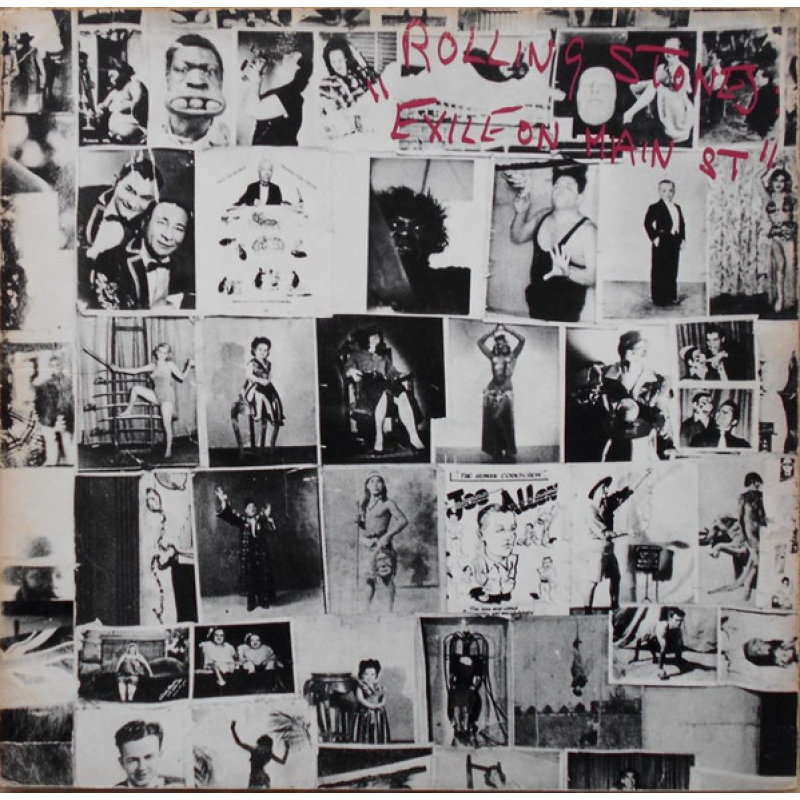   The Rolling Stones ‎– Exile On Main St. (Zeer goede staat, hoes VG+ en vinyl VG) , no postcards) Rolling Stones Records ‎– COC 69100 